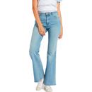 WRANGLER Women's 70s Retro Flare Jeans DESERT SKY