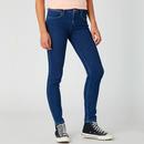 Skinny 615 Wrangler Women's Retro Mid-Rise Jeans W