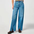 Wrangler Women's Spat Loose Retro 90s Baggy Denim Jeans in Urban Echo