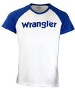 WRANGLER Retro S/S Raglan Vintage Logo T-Shirt