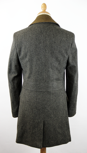 Petrus 1 LIKE NO OTHER 60s Mod Tweed Overcoat