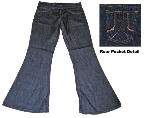 'Indie Rock and Roll Denim Flares'