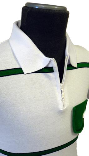 Kerry AERTEX Retro Mod Mens Knitted Polo Shirt W