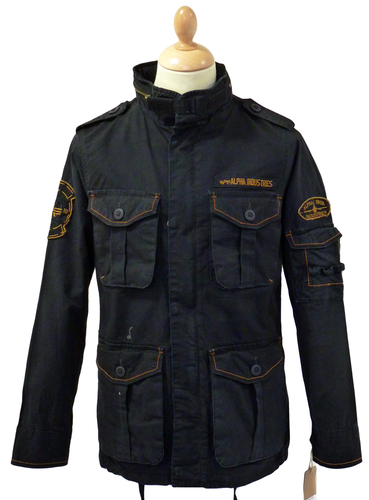 Military Arlington Jacket ALPHA Indie | Field Retro INDUSTRIES Coat