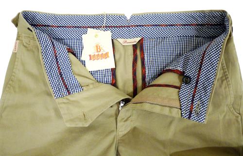 Bell BARACUTA Retro Mod Classic Chino Trousers S