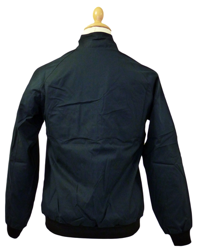 Made In England G9 Slim Fit Harrington | BARACUTA Mod Jacket in Black