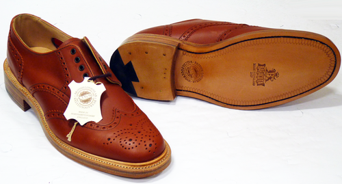 Derby Brogue BARACUTA Made in England Mod Shoes