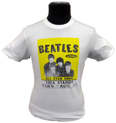 'BEATLES POSTER' - RETRO SIXTIES LIMITED EDITION MENS T-SHIRT BY BEN