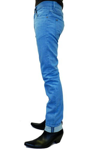 'Rod' BEN SHERMAN Retro 60s Mod Skinny Jeans (H)