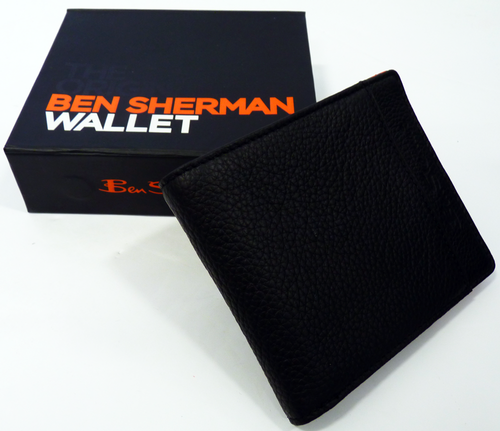 BEN SHERMAN Retro Multi Shirt Print Mod Wallet 
