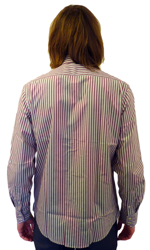 Candy Stripe BEN SHERMAN Retro Sixties Mod Shirt B