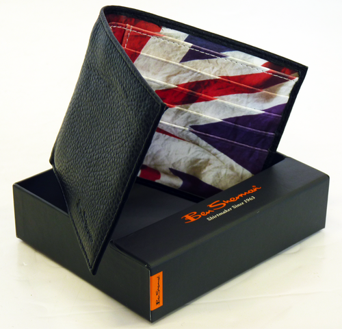 BEN SHERMAN Retro Mod Union Jack Interior Wallet