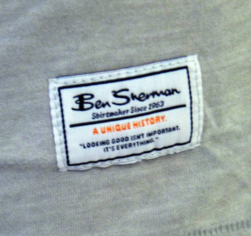 BEN SHERMAN Retro Mod Union Jack Pocket T-shirt AM