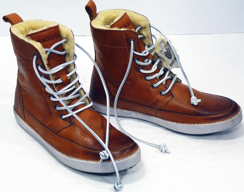 Brampton BLACKSTONE Sheepskin Lined Retro Boots