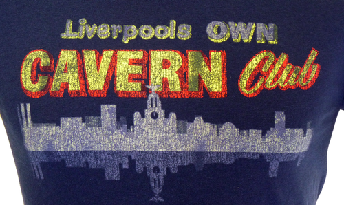 CAVERN CLUB Liverpool Skyline Retro 60s T-Shirt
