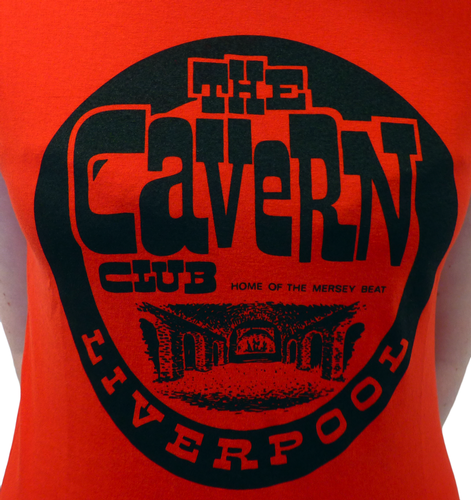 CAVERN CLUB Womens McCartney Vintage Logo Tee