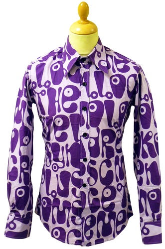 Moloko Chenaski Retro Sixties Pop Art Mod Shirt
