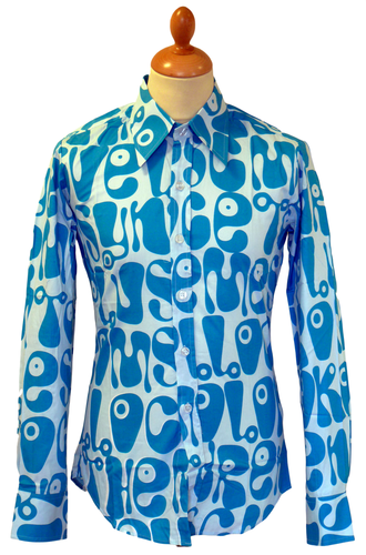Moloko CHENASKI Retro Sixties Pop Art Mod Shirt T