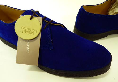 Dylan COMMON PEOPLE Mens Retro Suede Mod Shoes