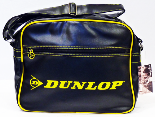 Neon Trim DUNLOP Retro Indie Mod Shoulder Bag (BY)