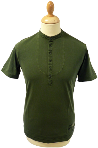Fuze FLY53 Mens Retro Military Indie T-Shirt (O)