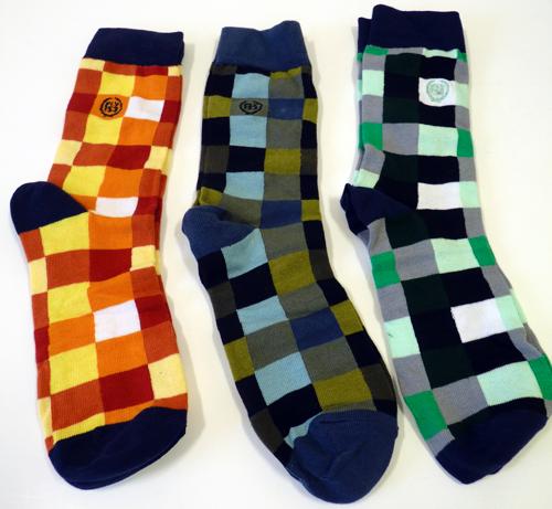 FLY53 'Pilchard' Mens Retro Socks Gift Set