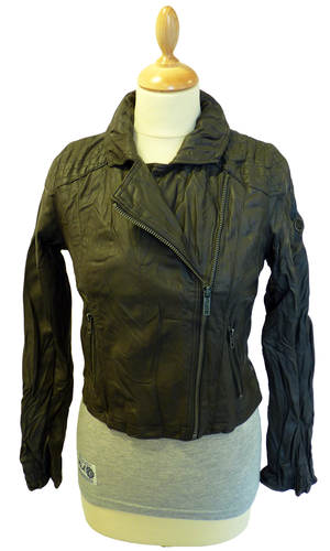 'Radio Nation' Indie Faux Leather Jacket by FLY53