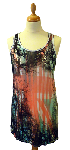 'Jack' - Retro Indie Womens Jersey Vest by FLY53