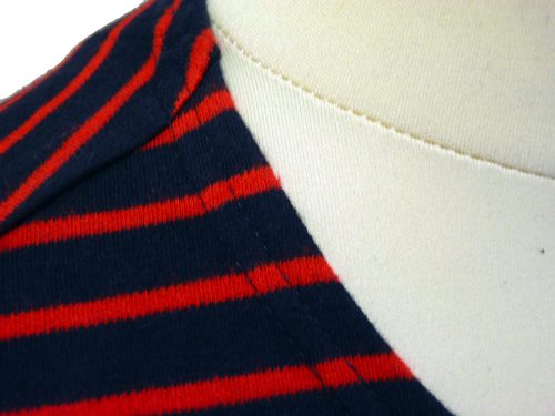 The Duffy FARAH VINTAGE Mod Breton Jersey Sweater