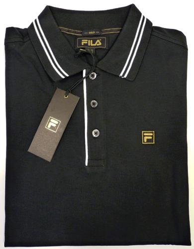 FILA GOLD 'Guaita' Mens Retro Mod Polo Shirt (B)