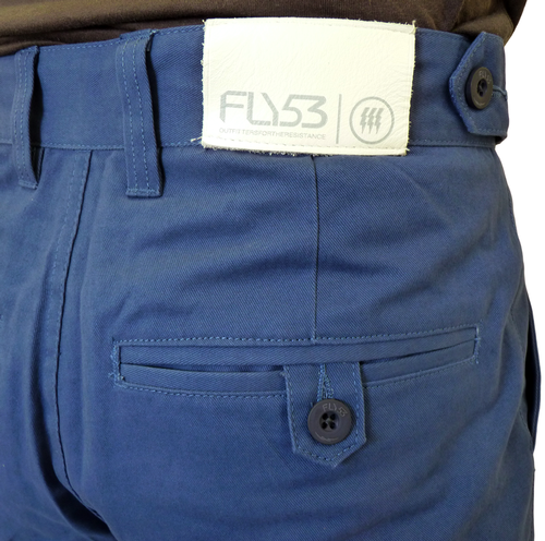 Greenhill FLY53 Retro Indie Mid Weight Chinos (I)