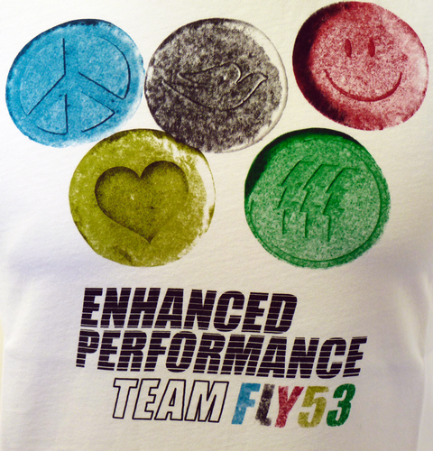 Enhanced Performance FLY53 Retro Indie T-Shirt