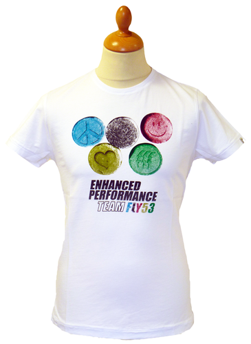 Enhanced Performance FLY53 Retro Indie T-Shirt