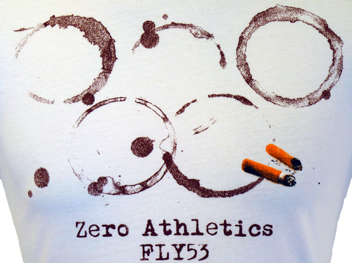 Zero Athletics FLY53 Retro Indie Olympics T-Shirt
