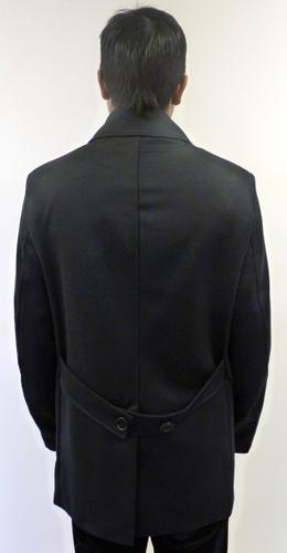 GIBSON LONDON 'Wardour' Mens Retro Mod Coat (B)