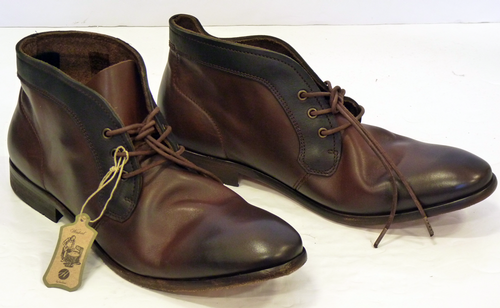 H by HUDSON Merfield Work Boots | Retro Indie Mod Heritage Work Boots