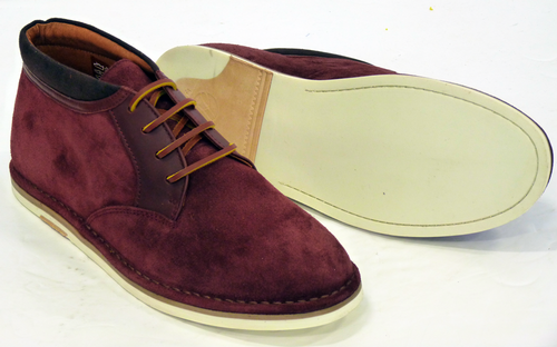 Crowe H by HUDSON Retro 60s Suede Mod Desert Boots