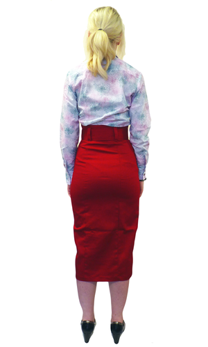 'Vogue' High Waisted Pencil Skirt by Heartbreaker