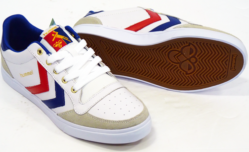 Stadil Low Trainers | HUMMEL Mens Retro Indie Mod Leather Trainers