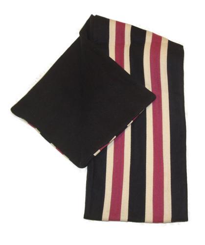 Retro Mod Striped Ivy Look Collegiate Scarf NFW