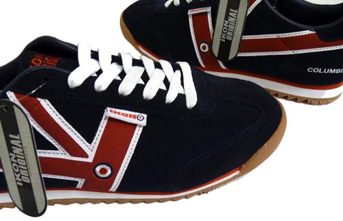 'Columbia' - Mens Retro Mod Indie Trainers by IKON