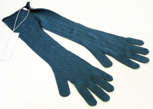Nautica JOHN SMEDLEY Retro 60s Cable Knit Gloves