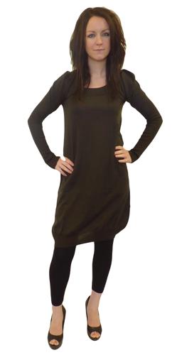 Hilda JOHN SMEDLEY Extreme Sleeve Retro Dress