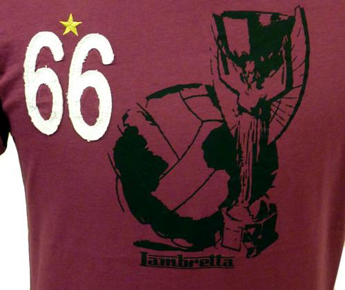 LAMBRETTA Retro World Cup 1966 Logo T-Shirt (B)