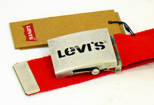 LEVI'S® Retro Seventies Indie Canvas Buckle Belt R