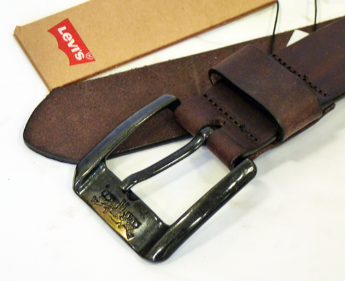 LEVI'S® Retro Mod Horse Embossed Buckle Belt (DB)
