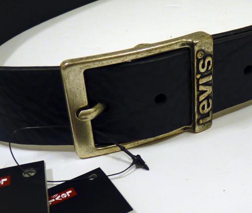 LEVI'S® 'Grinder' Retro Indie Mod Leather Belt 