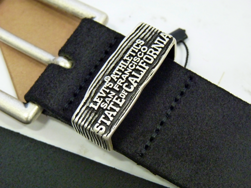 LEVI'S® Athletics Vintage Leather Retro Mod Belt 
