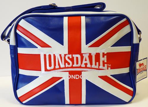 LONSDALE Retro Mod Union Jack Flight Bag