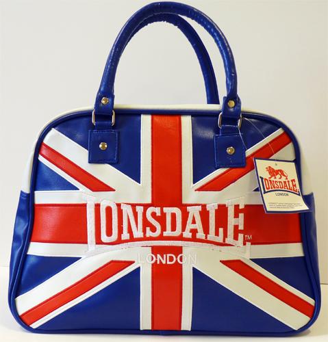 LONSDALE Retro Mod Union Jack Bowling Bag